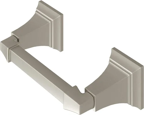 Vista 4 de Soporte para papel higiénico serie TS en níquel cepillado