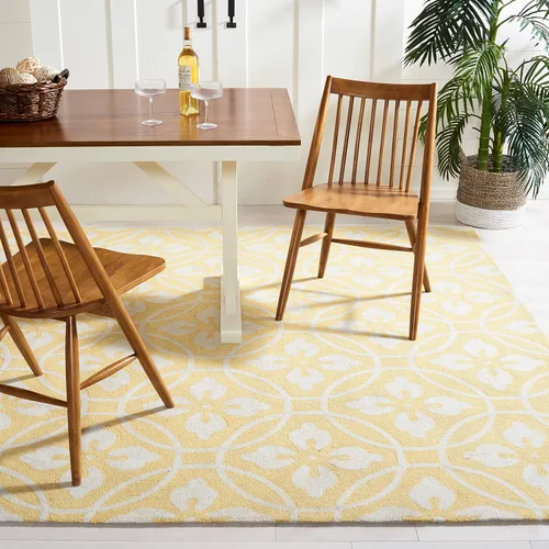 Vista 20 de SAFAVIEH Four Seasons Collection FRS236E - Alfombra de pasillo floral con gancho a mano, 2 pies 3 pulgadas x 8 pies, color chocolate y marfil