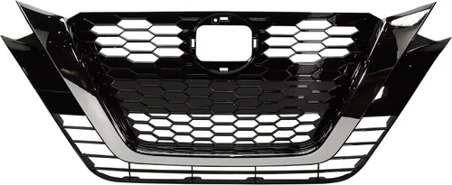 Vista 34 de Garage-Pro Conjunto de Parrilla Frontal para Nissan Frontier 1998-2000, Cáscara Cromada, Inserción Negra, Accesorios Nissan Frontier, NI1200183