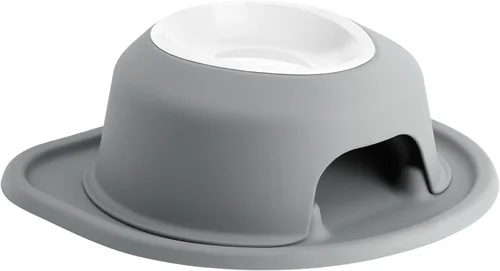 Vista 11 de WeatherTech Sistema de Alimentación Elevada Individual para Mascotas con Cuencos de Plástico para Perros/Gatos - Soporte Alto de 3 Pulgadas Gris