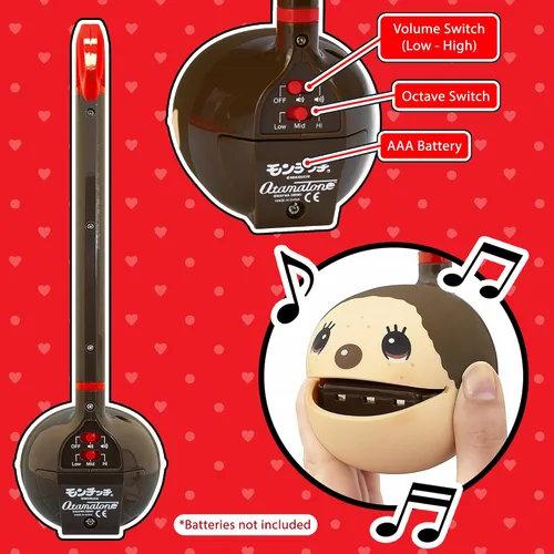 Vista 3 de Otamatone Instrumento musical electrónico japonés Sintetizador de música portátil de Japón por Maywa Denki Studio, regalo educativo divertido