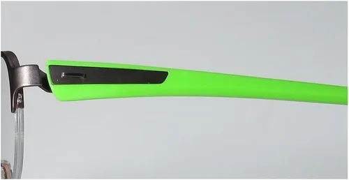 Vista 6 de Lightec 6963l - Gafas de diseño para mujer, diseño de media llanta, bisagras flexibles de acero inoxidable