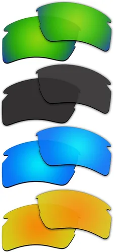 Vista 2 de 4par de lentes polarizadas para Oakley Flak 2.0XLGafas de sol de repuesto Pack P12