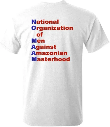 Vista 2 de NO MA'AM - Camiseta unisex divertida para fiesta de parodia de broma