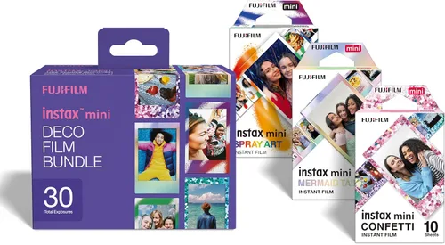 Vista 9 de Fujifilm Instax Mini Sky Blue película con 10 fotos