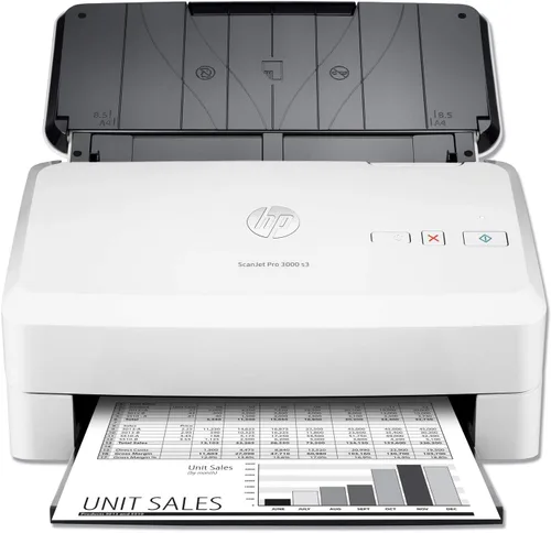Vista 6 de HP ScanJet Pro 3000 s3 Escáner OCR de alimentación de hojas