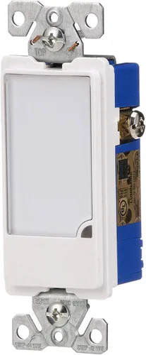 Vista 2 de Dispositivos para cableado Cooper. 1W, 120 V. Calibre de alto rendimiento para LEDs en pasillos. Se enciende automáticamente cuando oscurece