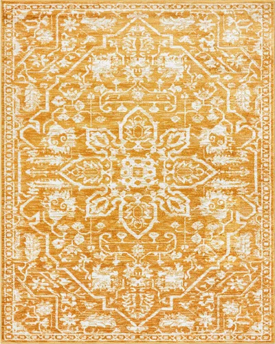 Vista 87 de Well Woven - Alfombra tejida estilo vintage con diseño de medallón, 68 x 120 cm