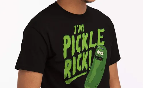 Vista 3 de Ripple Junction Rick and Morty I'm Pickle Rick - Camiseta para adultos