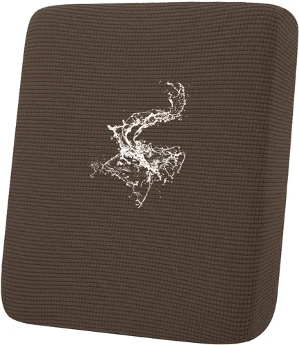 Vista 60 de Fundas impermeables para sofá seccional, fundas de cojín antideslizantes para sofá Ajuste seccional en forma de L, tela jacquard elástica, parte