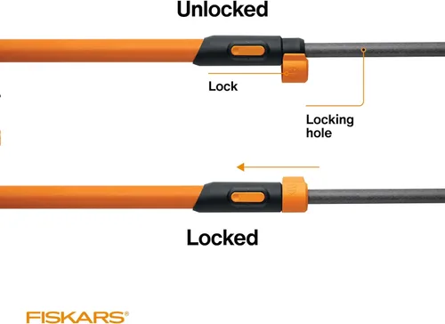 Vista 25 de Fiskars - Podadora extensible para recortar ramas de árboles