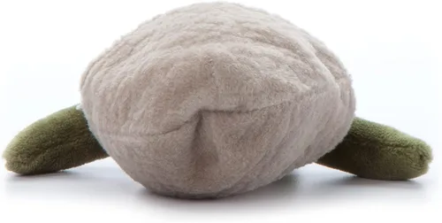 Vista 3 de The Petting Zoo Animal de peluche de tortuga marina con mini concha, regalos para niños, animales salvajes del océano Onez, peluche de tortuga