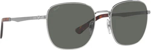 Vista 12 de Persol PO2497S - Gafas de sol cuadradas para hombre PlateadoVerde