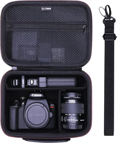 Vista 7 de Funda para Canon EOS T7 R50 R100/Sony Alpha a6400 a6700 Cámara Púrpura