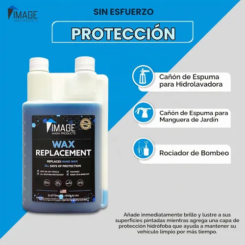 Vista 3 de Image Wash Products Cera de Reemplazo (Espumable) - Protector para Camiones/RVs/Autos/Barcos/Remolques/Equipo. (32 Fl Oz (Paquete de 1))