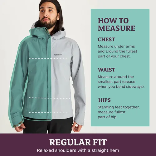 Vista 6 de Marmot - Chaqueta minimalista, ligera e impermeable para hombre.