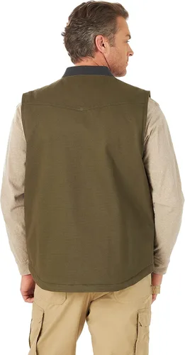 Vista 2 de Wrangler Riggs Workwear Chaleco de trabajo con capas resistentes para hombre