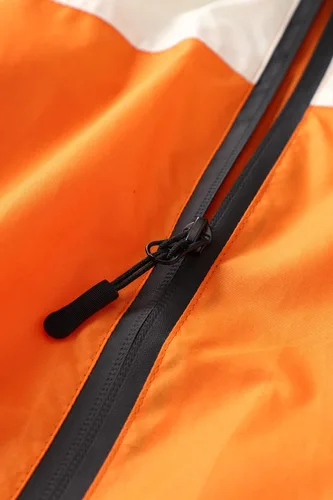 Vista 6 de Spmor Poncho de lluvia impermeable con capucha para adultos con cremallera