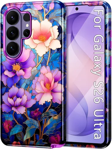 Vista 74 de Btscase para Samsung Galaxy S25, [Probado contra caídas de grado militar] Funda protectora de diseño de patrón de mármol, resistente, delgada