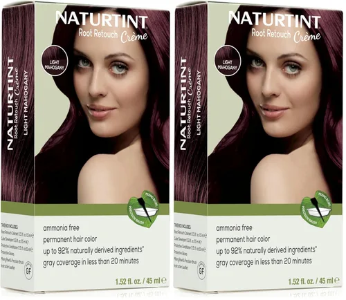 Vista 8 de Naturtint Black Root Retouch Crème - Tinte permanente para el cabello, sin amoníaco, gris oculto, sin aroma artificial, 1.52 onzas líquidas