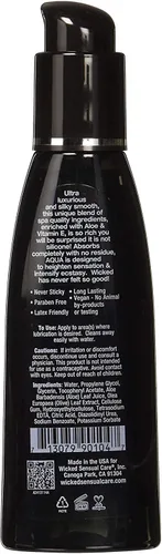 Vista 2 de Desu Lubricante personal a base de agua sin fragancia Aqua 4.1 fl oz