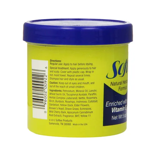 Vista 2 de Softee - Alimento para el cabello con vitamina E, 5 onzas, paquete de 3
