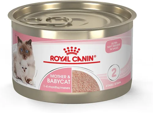 Vista 11 de Royal Canin Feline Health Nutrition Mother & Babycat Queen - Mousse en salsa ultra suave para gatos, 3 onzas (paquete de 6)