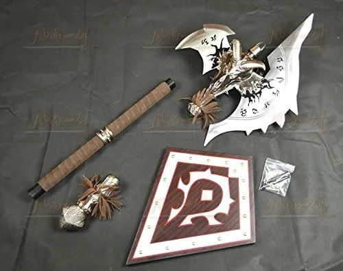 Vista 3 de S1704 Juego Wow FROSTMOURNE'S Sister Blade SHADOWMOURNE Hacha Hacha SHADOW'S Edge 43