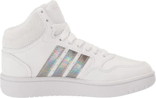 Vista 6 de adidas Unisex-Child Hoops Mid (Little Big Kid) Basketball Shoe