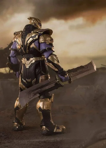 Vista 4 de TAMASHII NATIONS - Avengers: Endgame - Thanos Final Battle Edition, Bandai Spirits S.H. Figuarts Figura de acción
