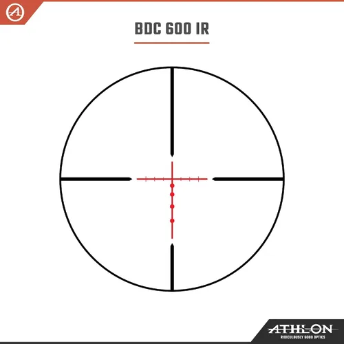 Vista 7 de Athlon Optics Talos 4-16x40 Riflescopios de segundo plano focal