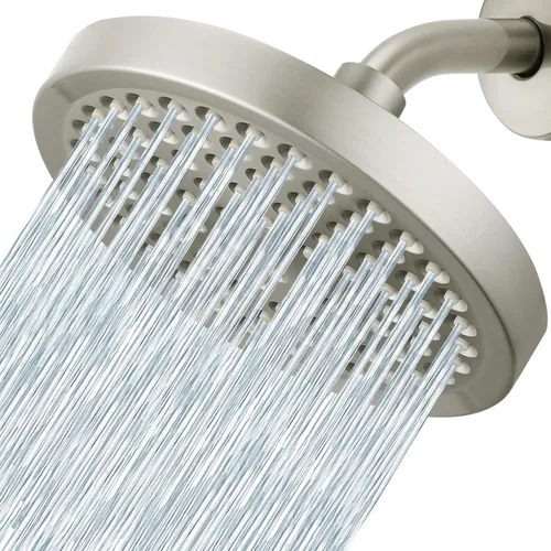 Vista 10 de Voolan Cabezal de ducha de lluvia de alta presión, aspecto moderno de lujo, el reemplazo ajustable perfecto para el cabezal de ducha de tu baño
