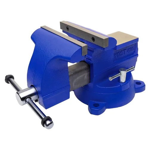 Vista 6 de Tornillos de banco y tubo en combinación, de utilidad, de Yost, 5.5 pulgadas, Azul, 1