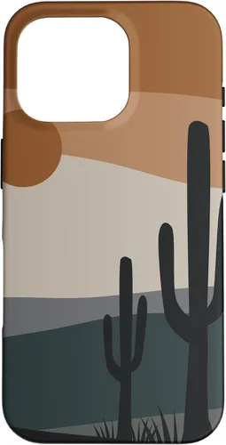 Vista 20 de Cute Desert Cactus Terracotta Southwestern Aesthetic Boho Case for iPhone 17