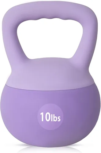 Vista 14 de DlandHome Pesas rusas para entrenamiento de fuerza, ideal para entrenamiento de cuerpo completo y entrenamiento de fuerza, mango de fácil agarre