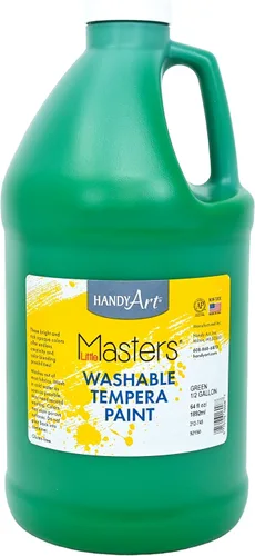 Vista 67 de Handy Art Little Masters - Pintura lavable, 16 onzas, color negro Bright & Mixable, High Opacity, Washable Colors for Classroom, Students, Kids
