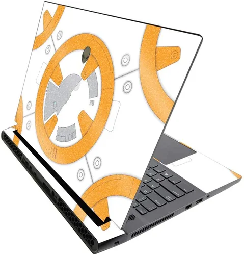 Vista 742 de MightySkins - Skin brillante con purpurina para Alienware M17 R3 (2020) y M17 R4 (2021) - Diversión de los años 90 Acabado duradero con purpurina
