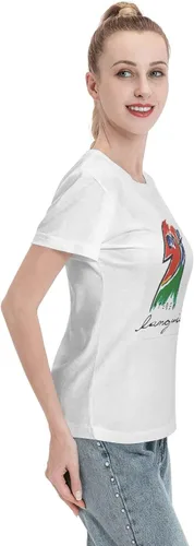 Vista 5 de Soda Stereo Logo T Shirt Female Summer Tee Casual Short Sleeve Shirts