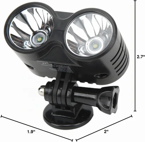 Vista 10 de Proyector de búho para drones, luz nocturna de 4 modos para DJI FPV, para AIR 2S, para Mavic AIR 2, para Mavic 2, reflector de luz LED para pesca