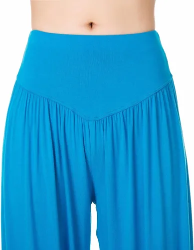 Vista 25 de Pantalones de algodón para mujer, elásticos, suaves, para yoga, deportes