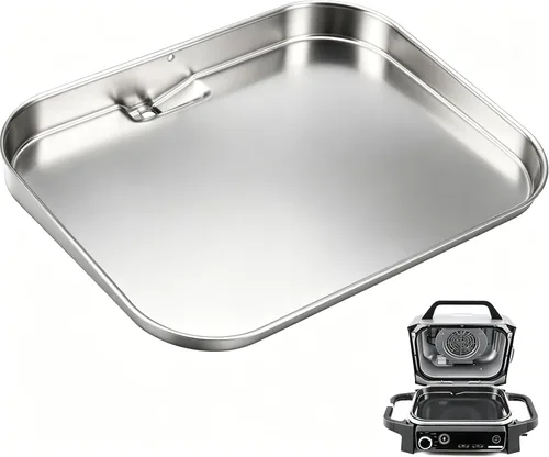 Vista 10 de FG551 FG550 DG551 - Parrilla de repuesto para parrillas interiores Ninja Foodi Smart XL 6 en 1, sartén de hierro fundido para parrillas FG551