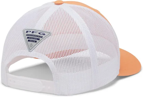 Vista 154 de Columbia Gorra de bola de malla Bandera antigua de malva/blanco/pescado