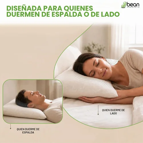 Vista 6 de Bean Products Almohada de casco de trigo sarraceno orgánico, japonés, 14 x