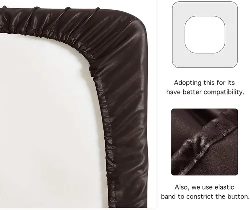Vista 5 de Funda de cojín impermeable para autocaravana, piel sintética antideslizante