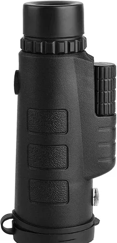 Vista 3 de Telescopio monocular, monocular impermeable con monocular HD de alta potencia 12 x 50 duradero y transparente con soporte para teléfono inteligente