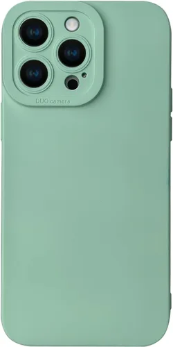 Vista 14 de LOOKSEVEN Funda para iPhone 13, carcasa trasera de goma TPU de silicona negra compatible con iPhone 13 (6.1 pulgadas)