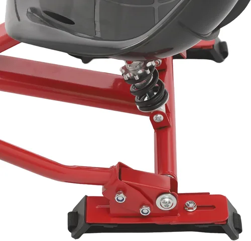 Vista 9 de Accesorio de asiento para aeropatineta, asiento de equilibrio ajustable para scooter de 6.5 a 10 pulgadas, Hoverboard Go Kart con absorción