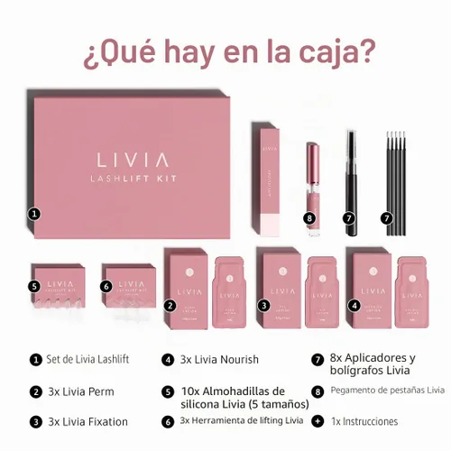 Vista 6 de Kit coreano de levantamiento de pestañas: despierta con rizos de calidad