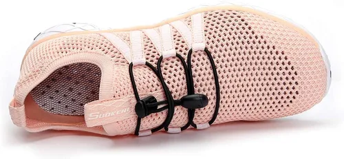 Vista 4 de SUOKENI Zapatos sin cordones de secado rápido para playa o deportes acuáticos