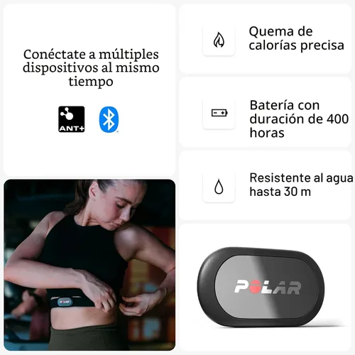 Vista 4 de Polar H9 Sensor de ritmo cardíaco